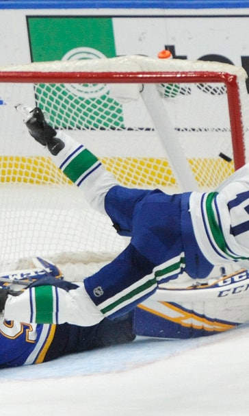 Blues surrender 3-1 lead, fall 4-3 to Canucks in shootout